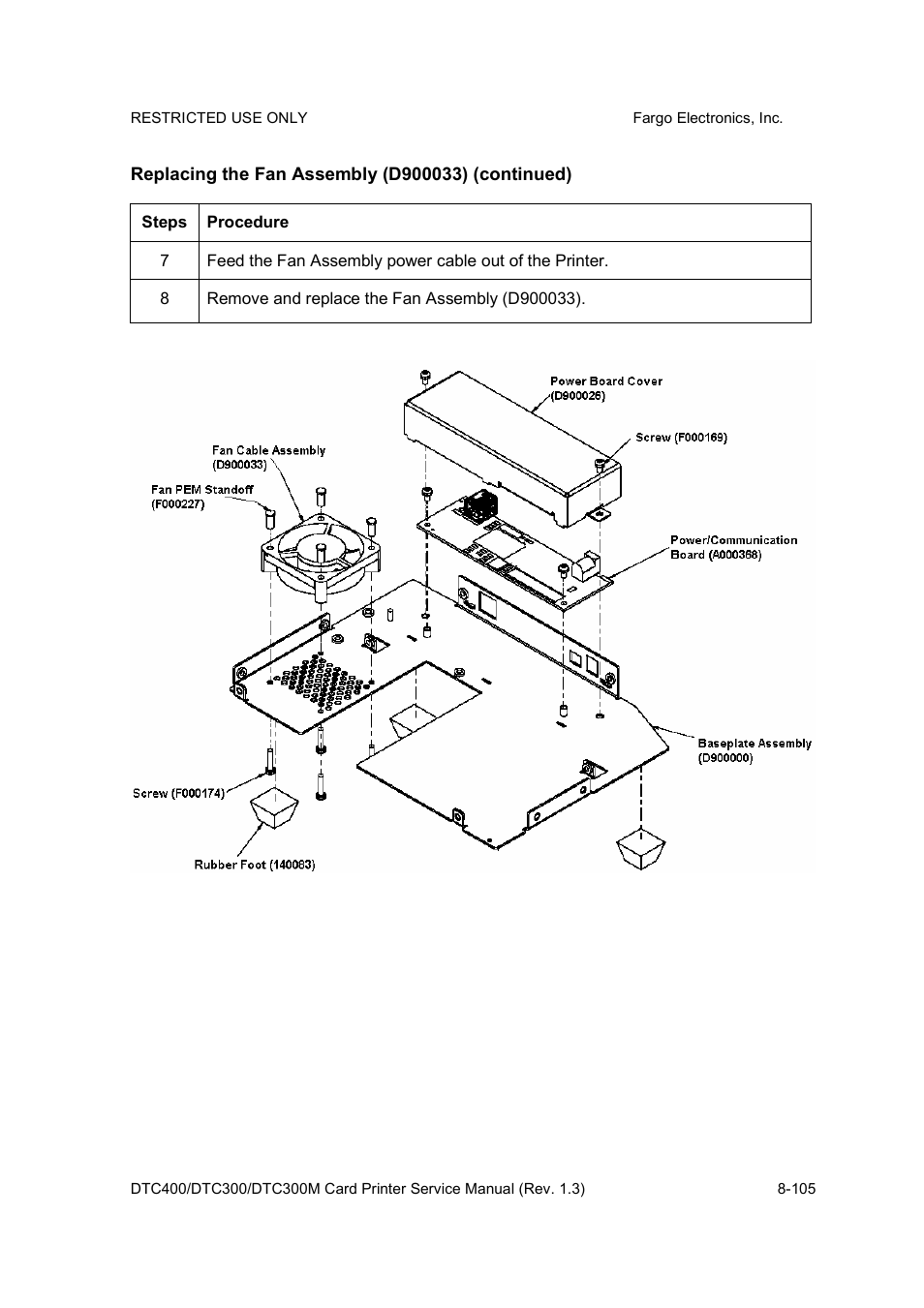 FARGO electronic DTC300 User Manual | Page 359 / 446