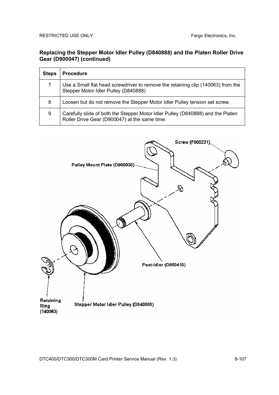 FARGO electronic DTC300 User Manual | Page 361 / 446