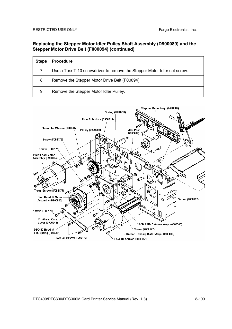 FARGO electronic DTC300 User Manual | Page 363 / 446