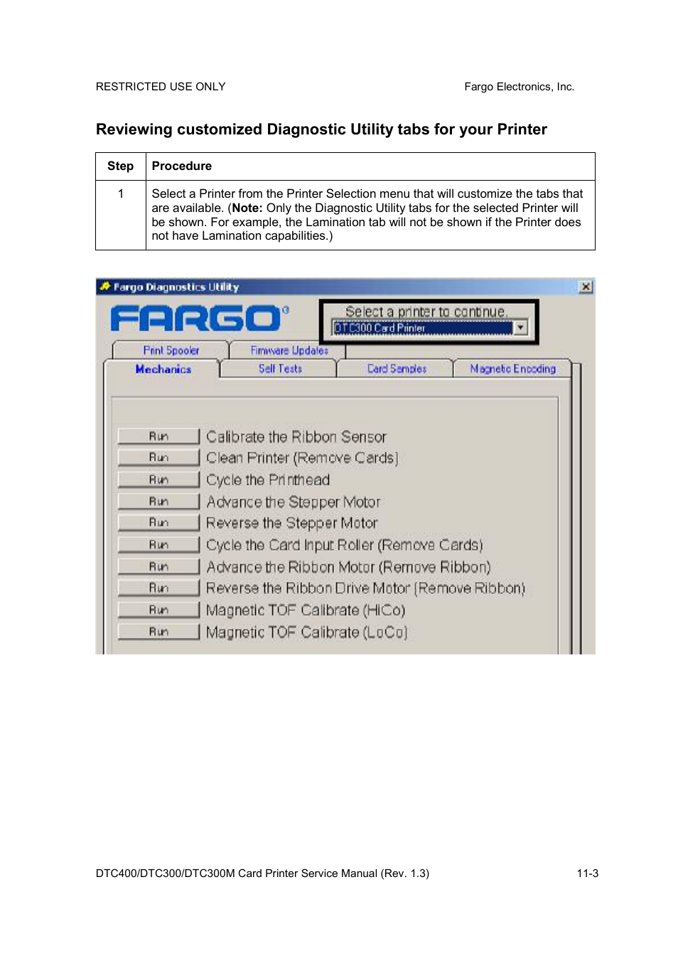 FARGO electronic DTC300 User Manual | Page 372 / 446