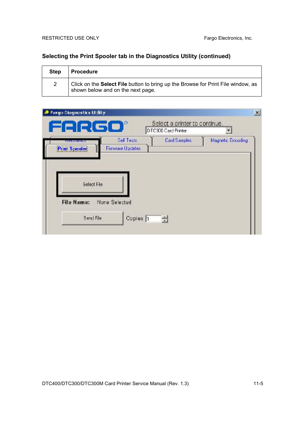 FARGO electronic DTC300 User Manual | Page 374 / 446