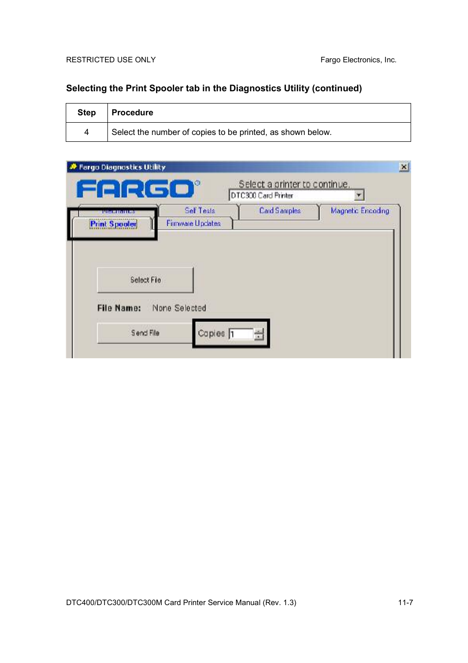 FARGO electronic DTC300 User Manual | Page 376 / 446