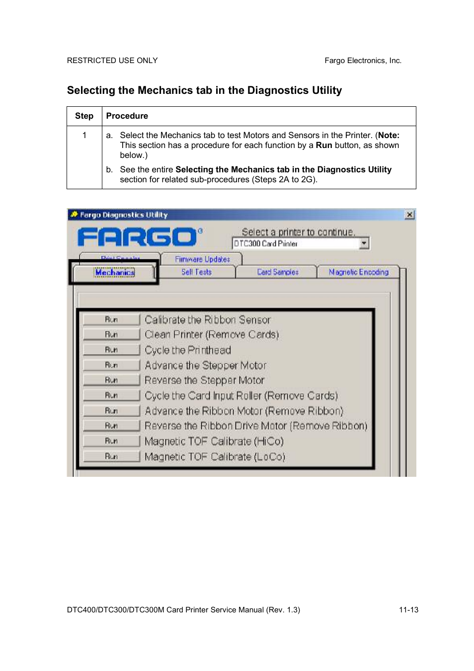 FARGO electronic DTC300 User Manual | Page 382 / 446