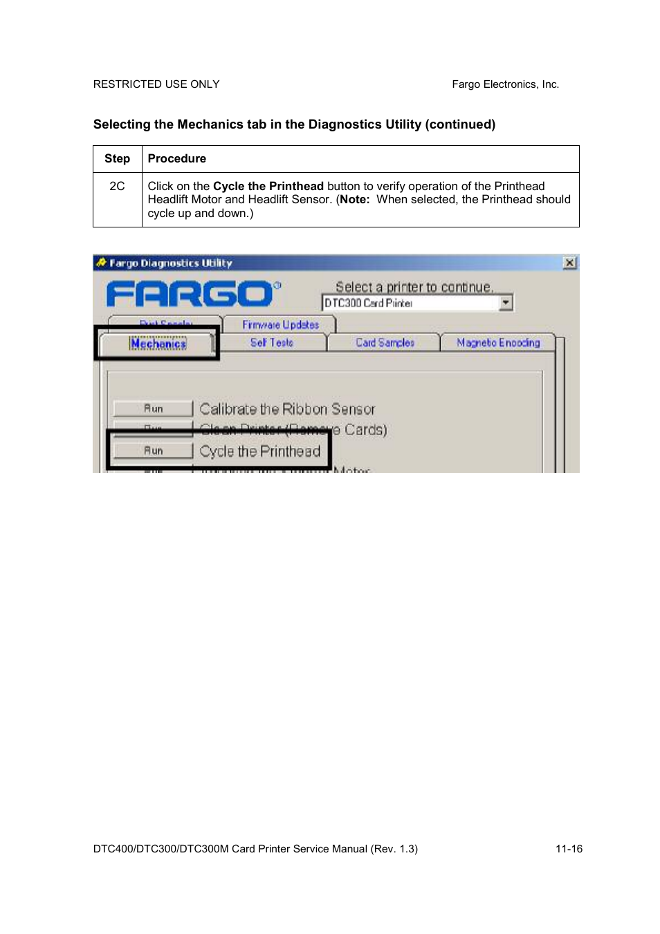 FARGO electronic DTC300 User Manual | Page 385 / 446