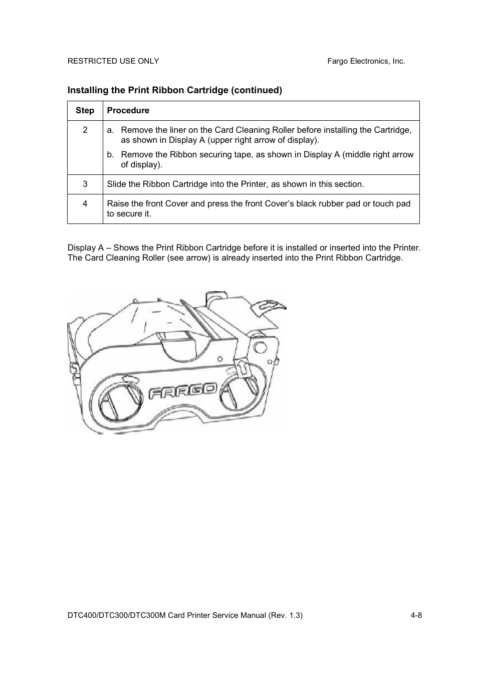 FARGO electronic DTC300 User Manual | Page 40 / 446