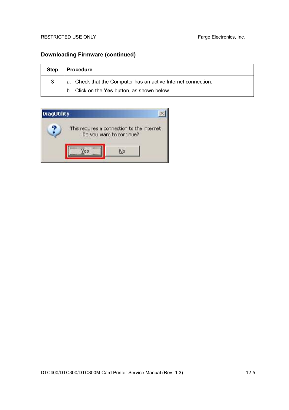 FARGO electronic DTC300 User Manual | Page 403 / 446