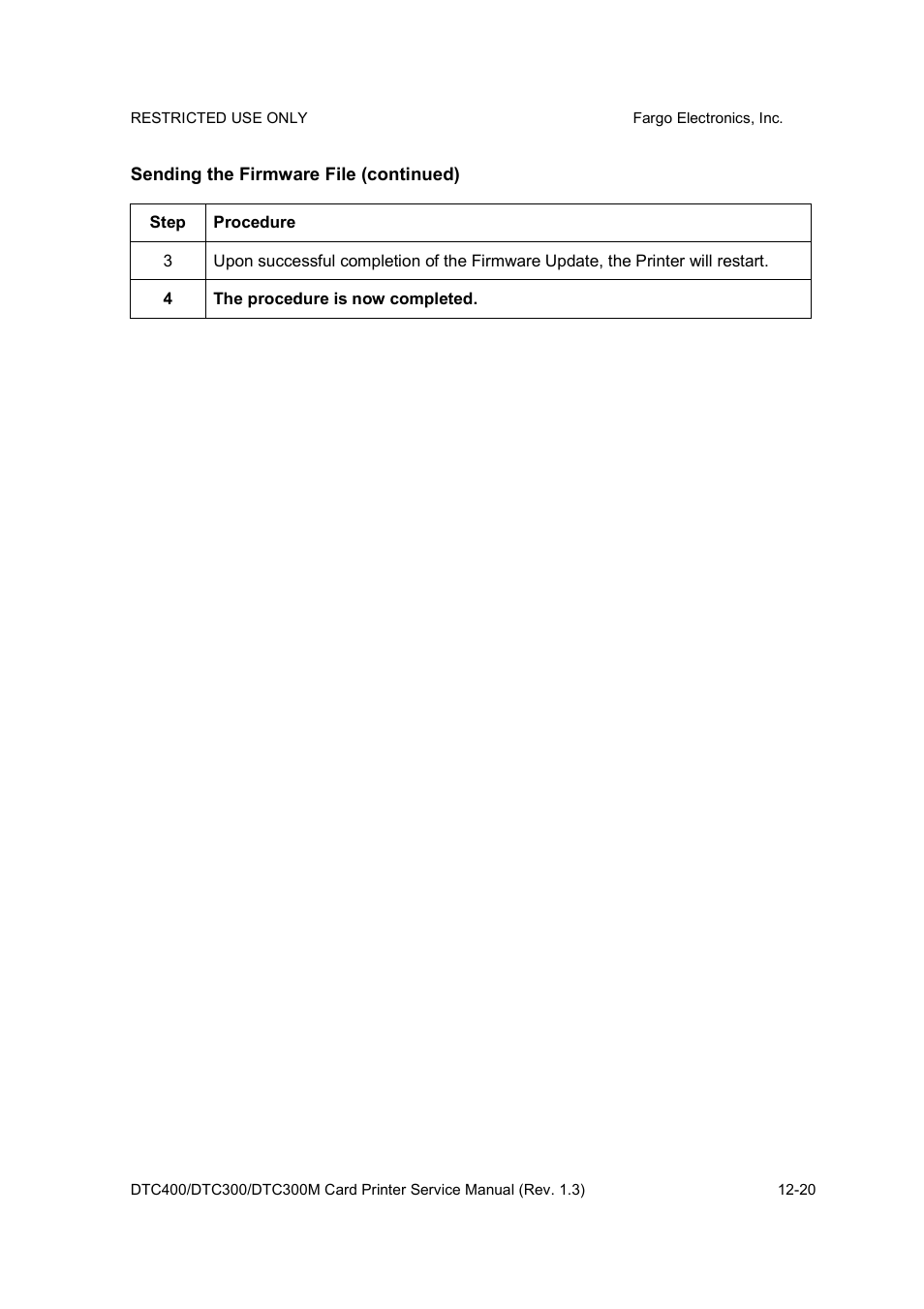 FARGO electronic DTC300 User Manual | Page 418 / 446