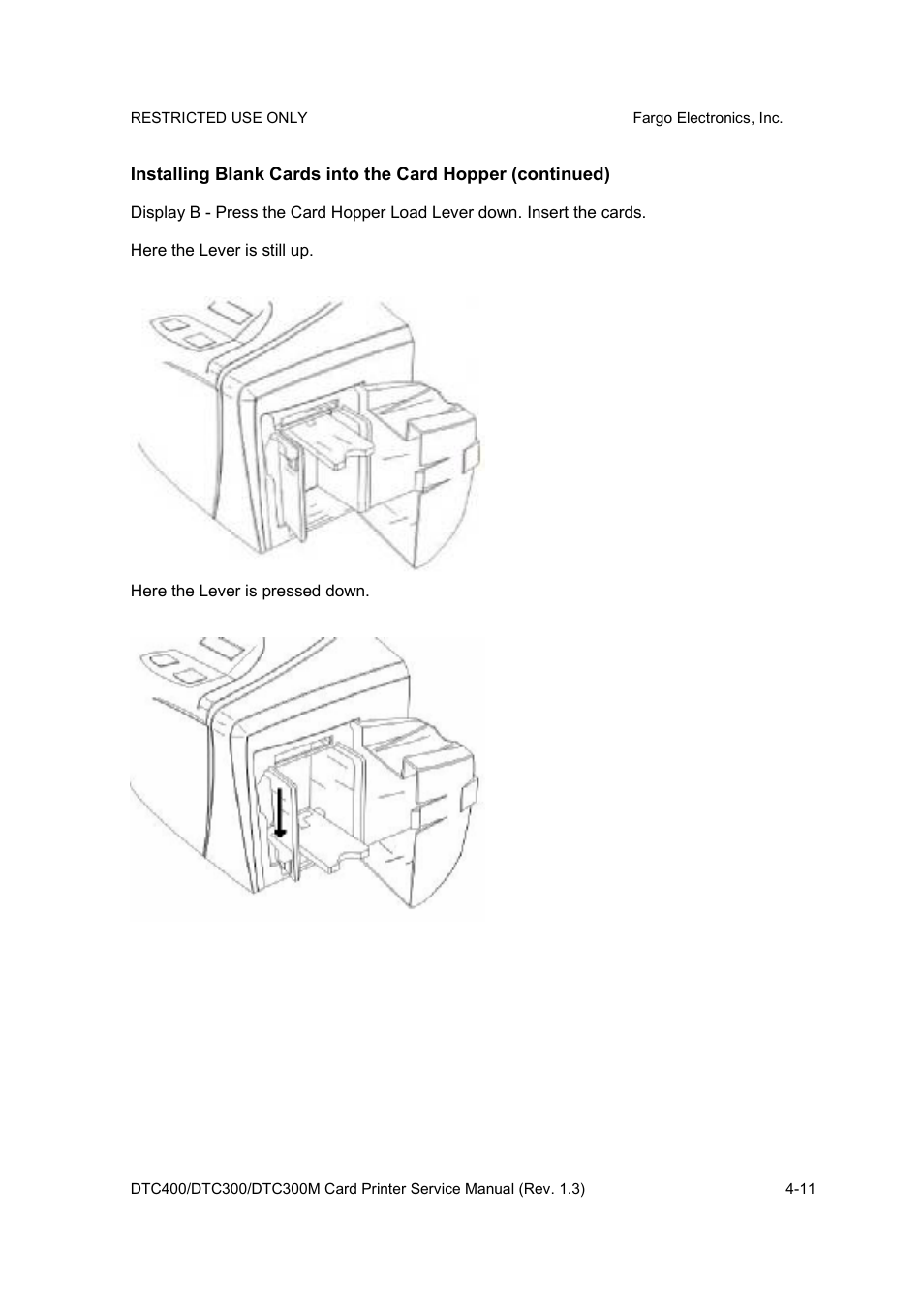 FARGO electronic DTC300 User Manual | Page 43 / 446