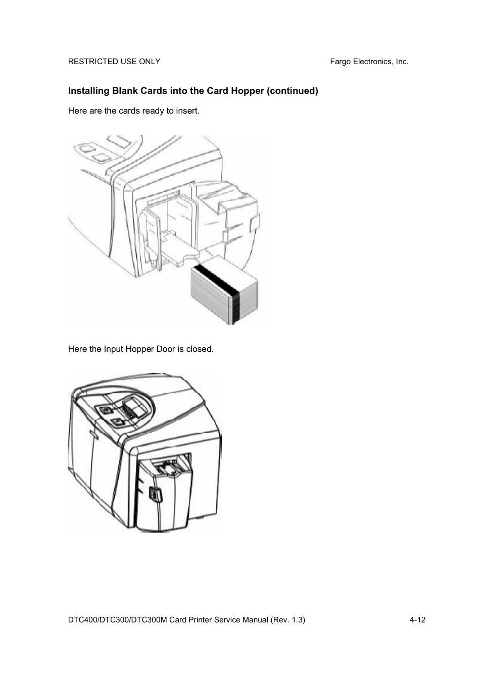 FARGO electronic DTC300 User Manual | Page 44 / 446