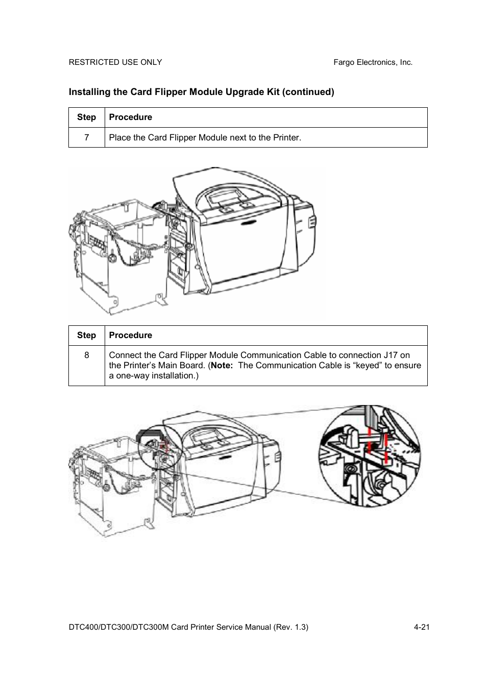 FARGO electronic DTC300 User Manual | Page 53 / 446