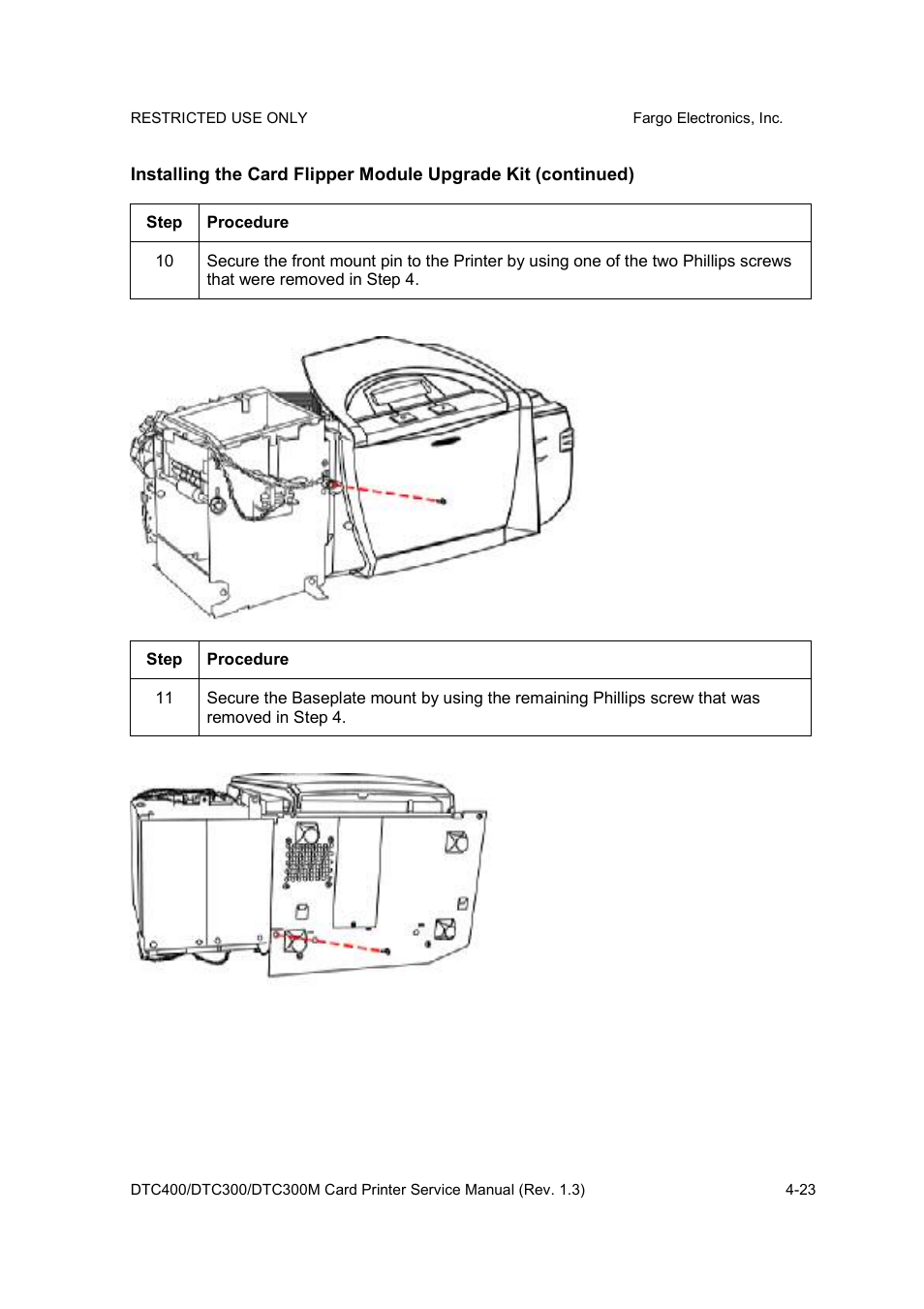 FARGO electronic DTC300 User Manual | Page 55 / 446