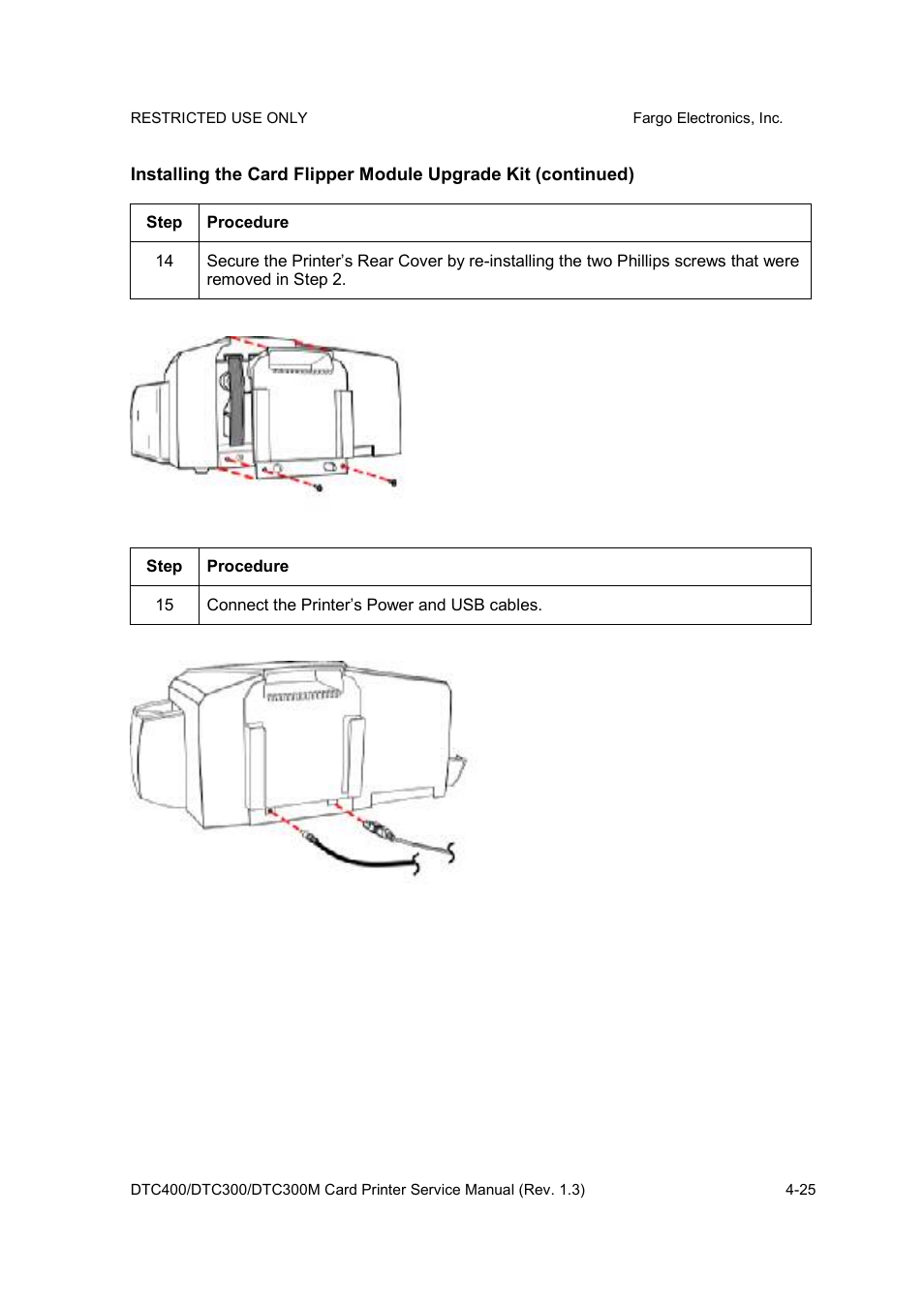 FARGO electronic DTC300 User Manual | Page 57 / 446