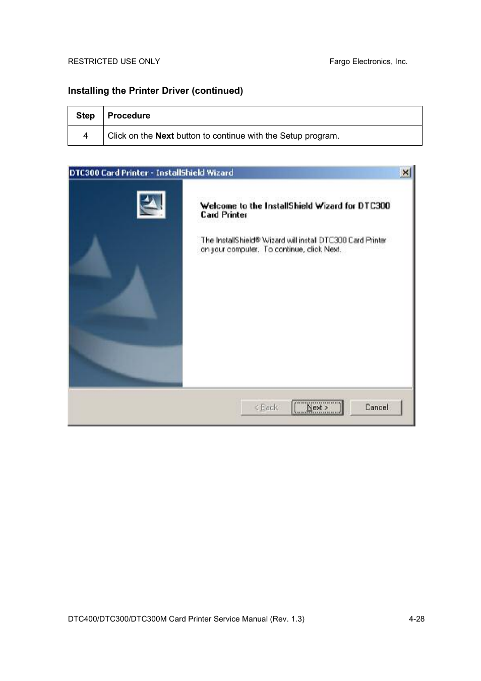 FARGO electronic DTC300 User Manual | Page 60 / 446