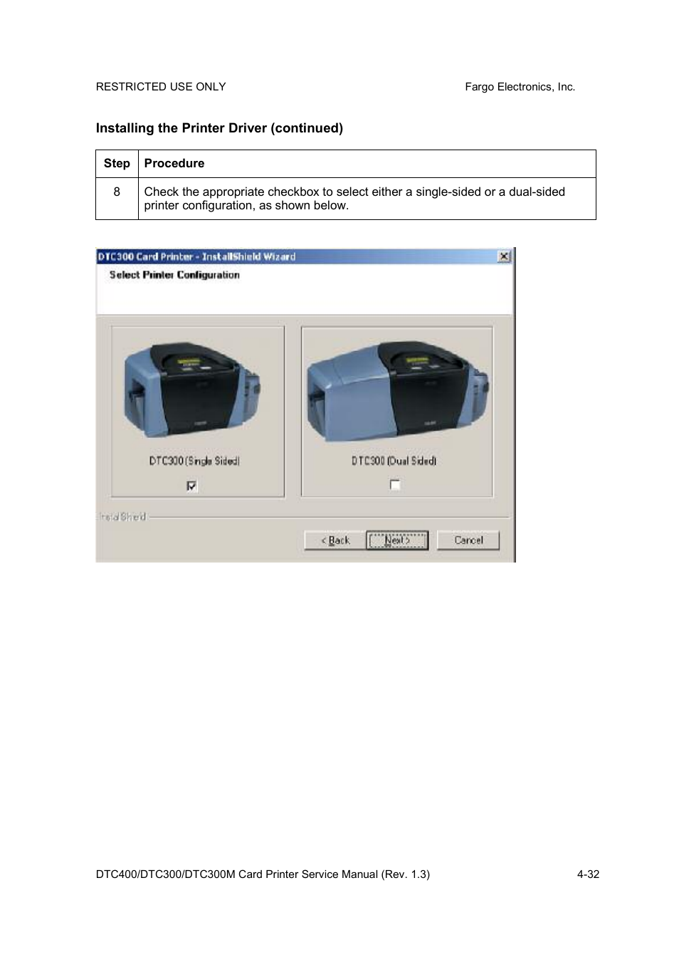 FARGO electronic DTC300 User Manual | Page 64 / 446