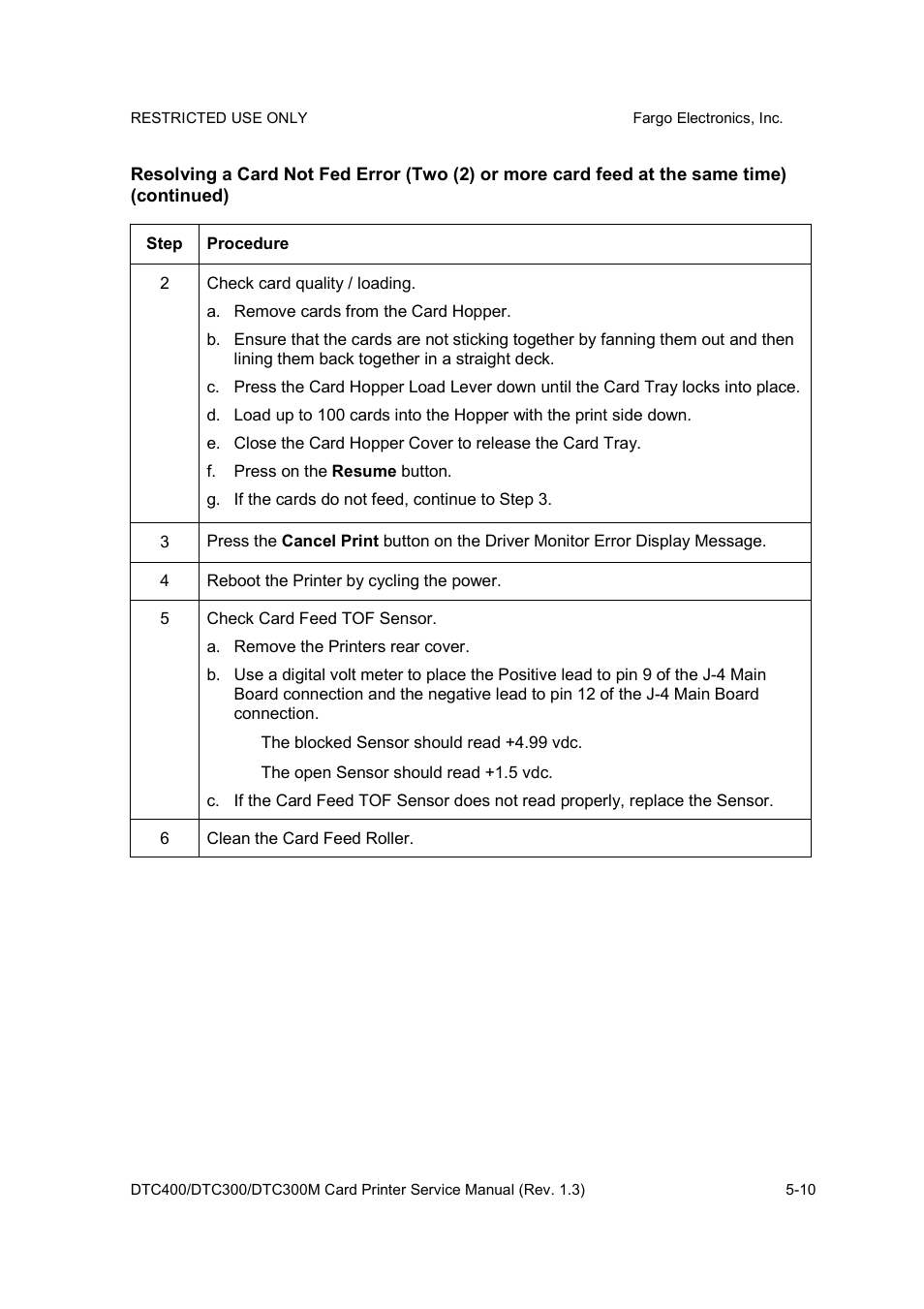 FARGO electronic DTC300 User Manual | Page 83 / 446