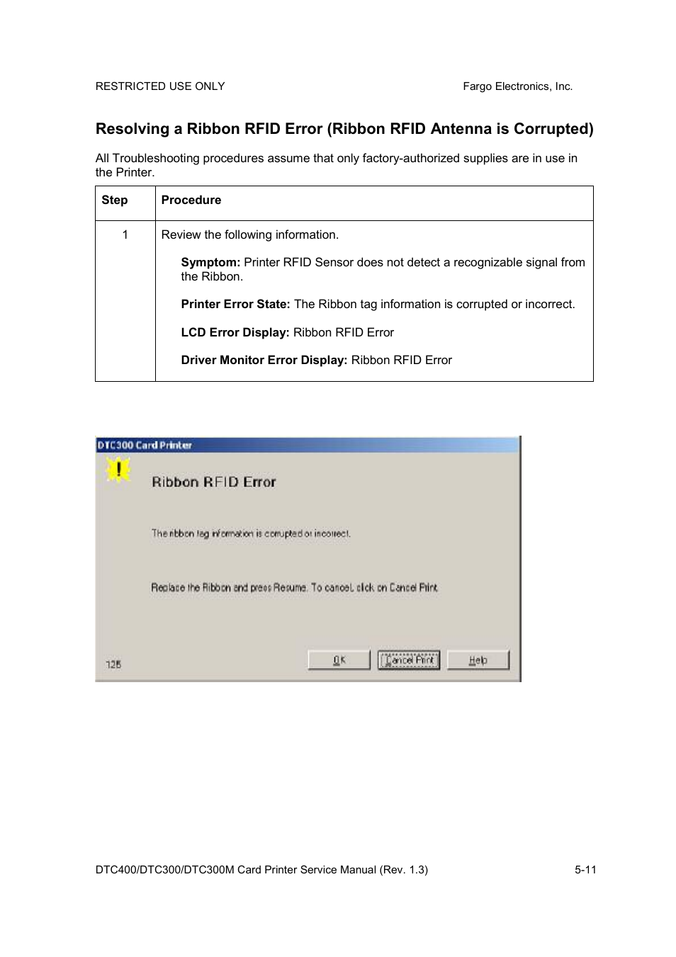 FARGO electronic DTC300 User Manual | Page 84 / 446