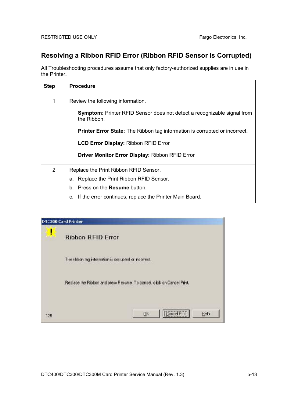 FARGO electronic DTC300 User Manual | Page 86 / 446