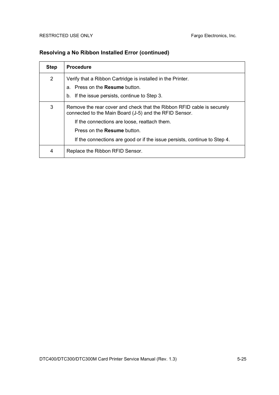 FARGO electronic DTC300 User Manual | Page 98 / 446