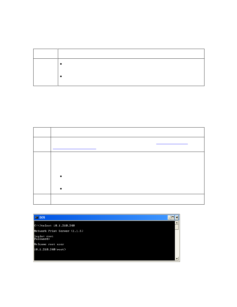 Network management interface, Telnet command line interface, Network management interface -6 | Telnet command line interface -6, Initiating a telnet session -6 | FARGO electronic HDP600 User Manual | Page 144 / 371