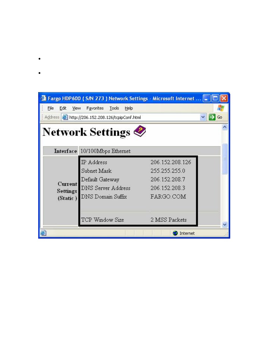 Reviewing the current settings -20, Reviewing the current settings | FARGO electronic HDP600 User Manual | Page 158 / 371