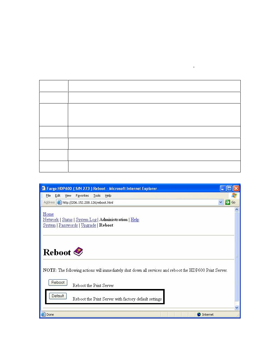Resetting to default settings -48, Resetting to default settings | FARGO electronic HDP600 User Manual | Page 186 / 371