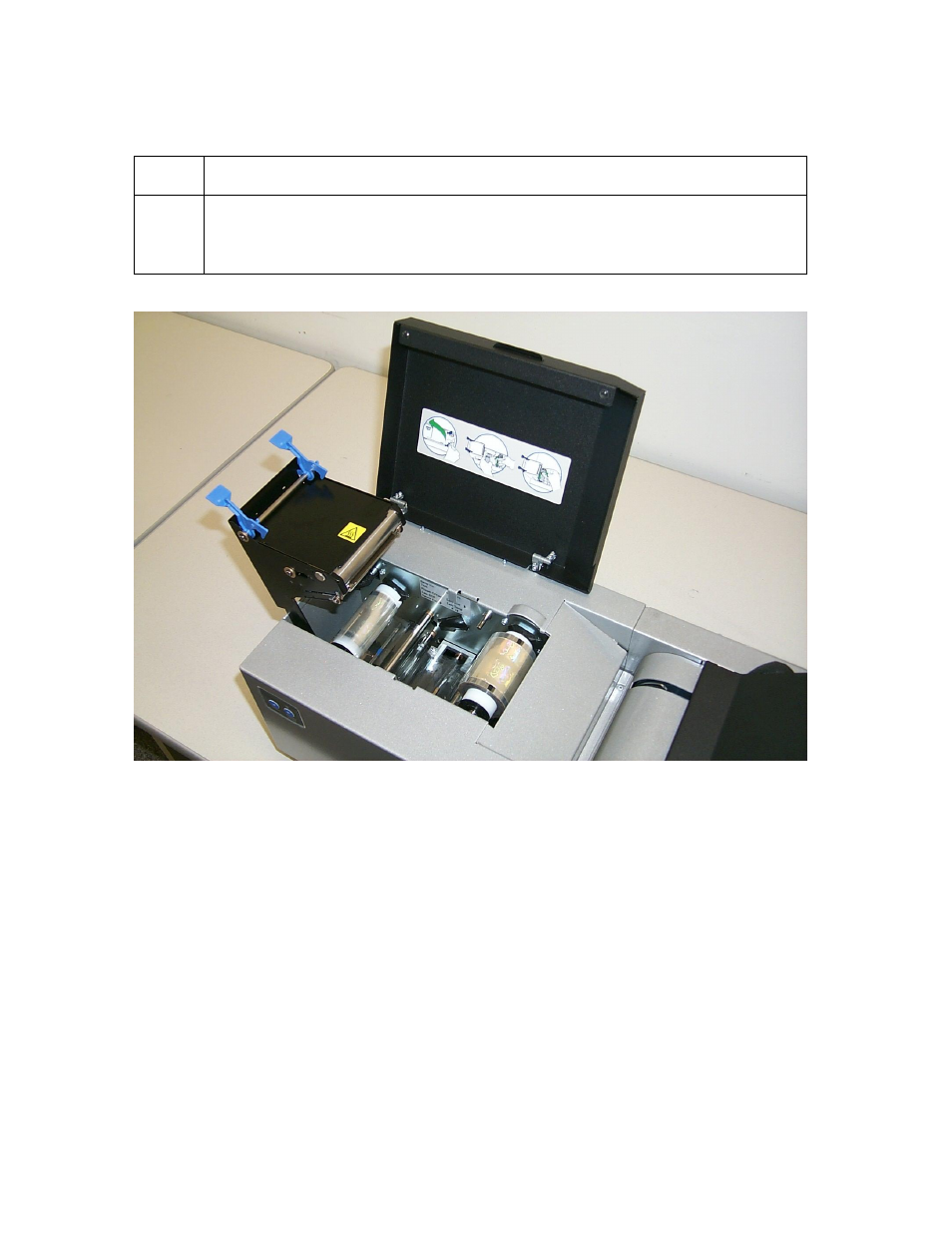 Opening the card lamination module -4, Opening the card lamination module | FARGO electronic HDP600 User Manual | Page 209 / 371