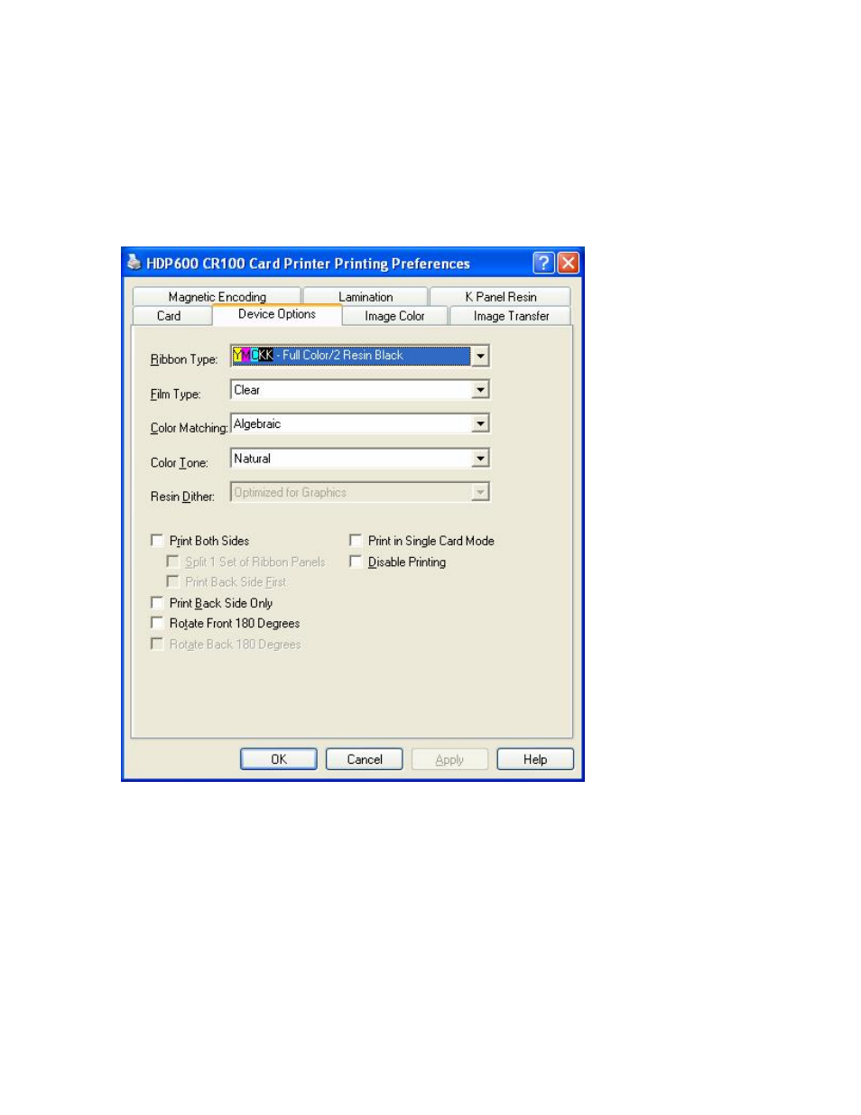FARGO electronic HDP600 User Manual | Page 236 / 371
