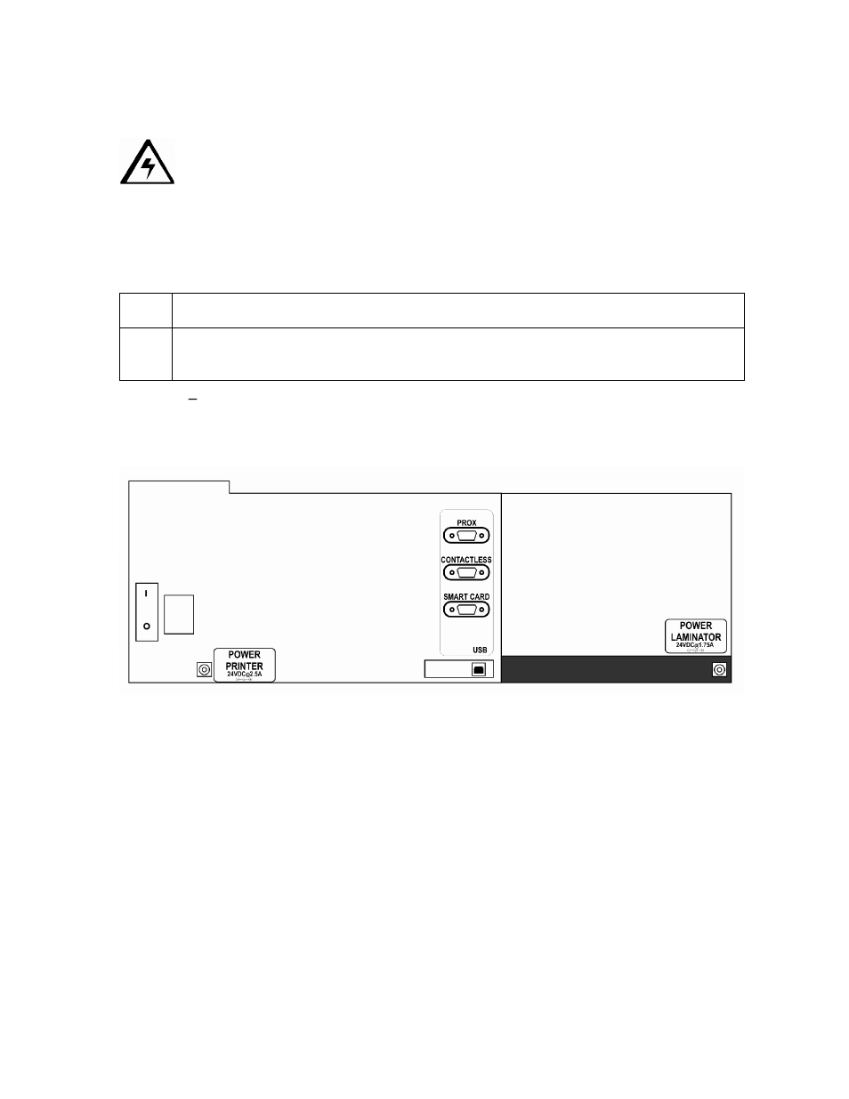 Connecting power to the hdp600 printer -21, Connecting power to the hdp600 printer | FARGO electronic HDP600 User Manual | Page 68 / 371