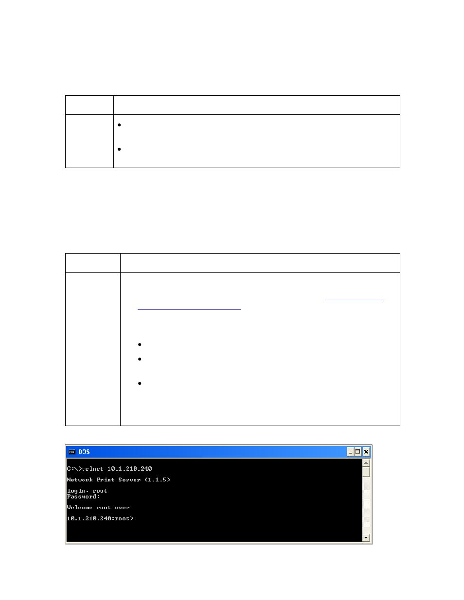 Network management interface, Telnet command line interface, Initiating a telnet session | Network management interface -5, Telnet command line interface -5, Initiating a telnet session -5 | FARGO electronic HDP5000 User Manual | Page 134 / 401