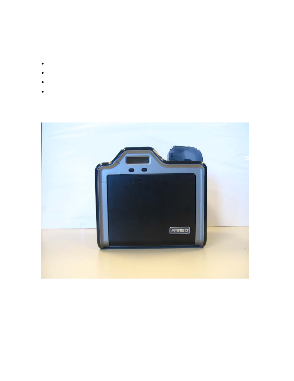 Reviewing the hdp5000 package, Reviewing the hdp5000 (front), Reviewing the hdp5000 package -3 | Reviewing the hdp5000 (front) -3 | FARGO electronic HDP5000 User Manual | Page 19 / 401