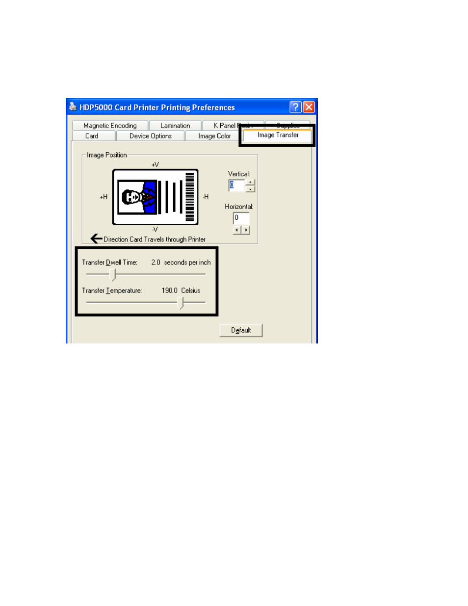 Selecting the card type (continued) | FARGO electronic HDP5000 User Manual | Page 221 / 401
