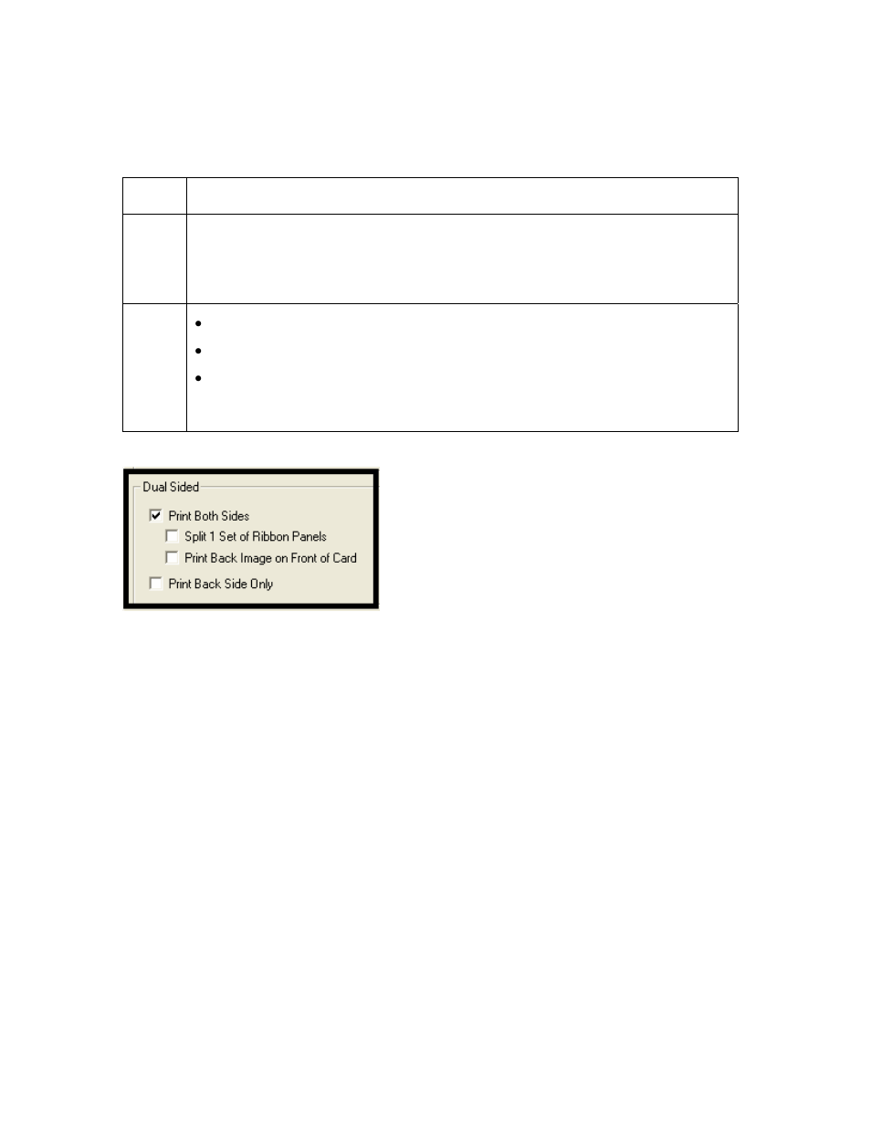 Using the dual sided - print both sides option, Using the dual sided - print both sides option -30 | FARGO electronic HDP5000 User Manual | Page 235 / 401