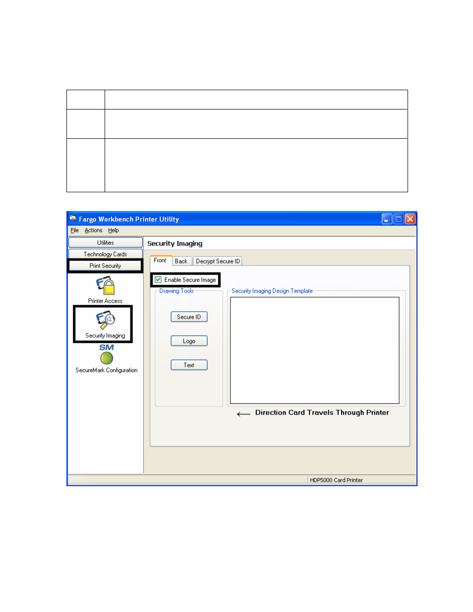 FARGO electronic HDP5000 User Manual | Page 352 / 401