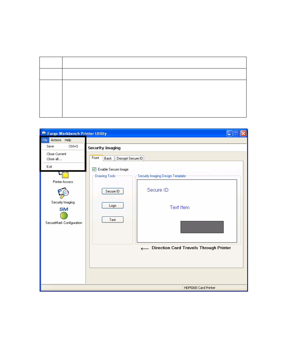 FARGO electronic HDP5000 User Manual | Page 359 / 401