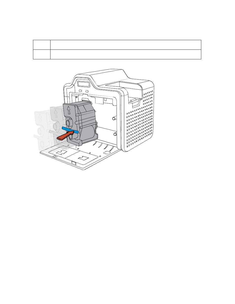 Loading the clear hdp transfer film (continued) | FARGO electronic HDP5000 User Manual | Page 54 / 401