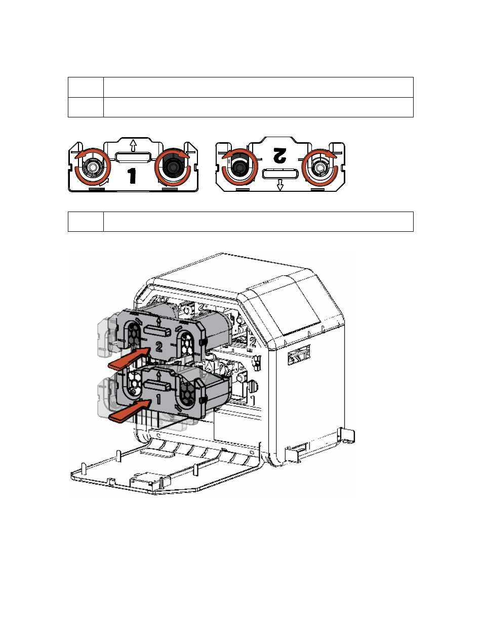 Loading the overlaminate (continued) | FARGO electronic HDP5000 User Manual | Page 59 / 401