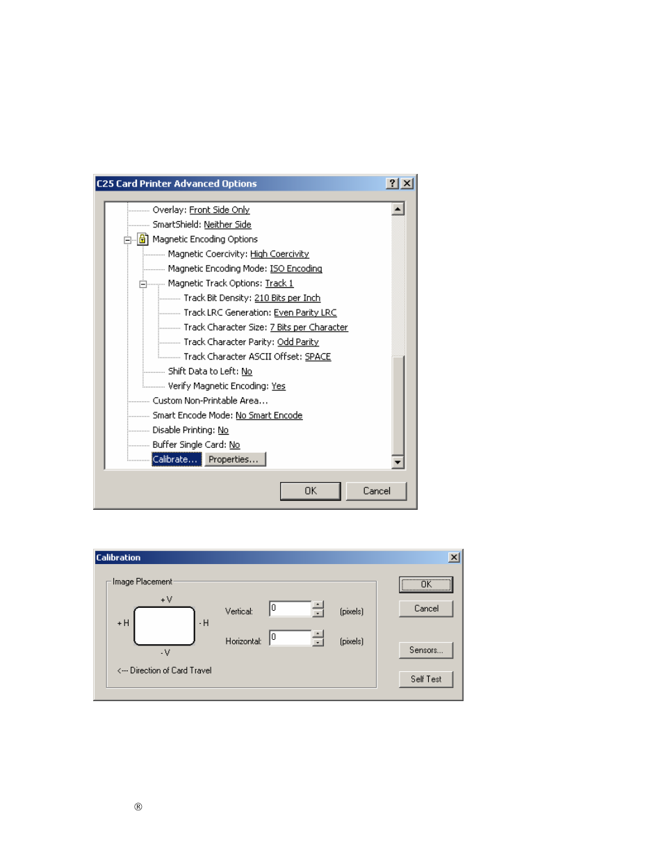 Selecting the calibration window | FARGO electronic S000256 User Manual | Page 125 / 181