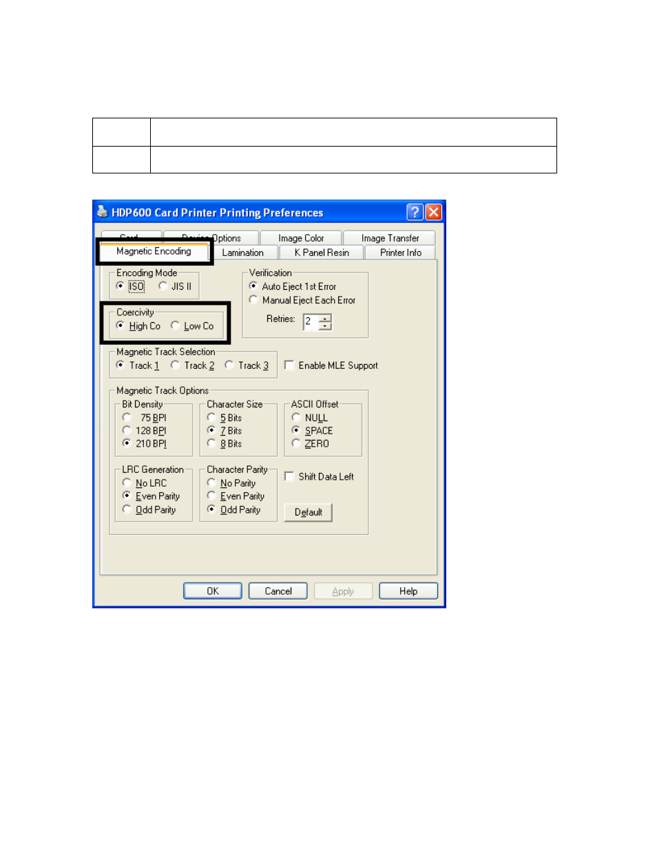 Resolving a magnetic verify error | FARGO electronic HDP600-LC CR100 User Manual | Page 144 / 432