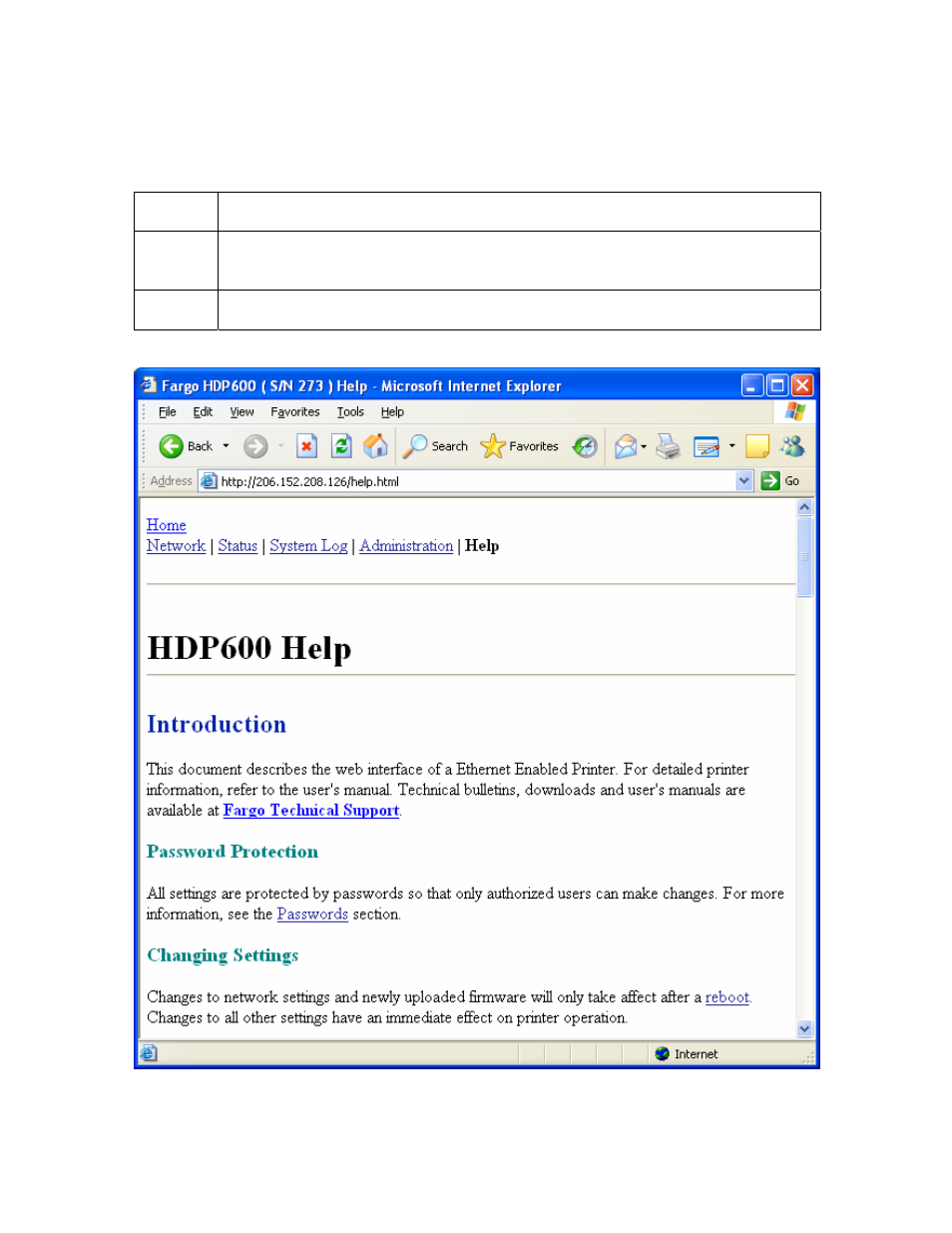 Using the help page | FARGO electronic HDP600-LC CR100 User Manual | Page 243 / 432