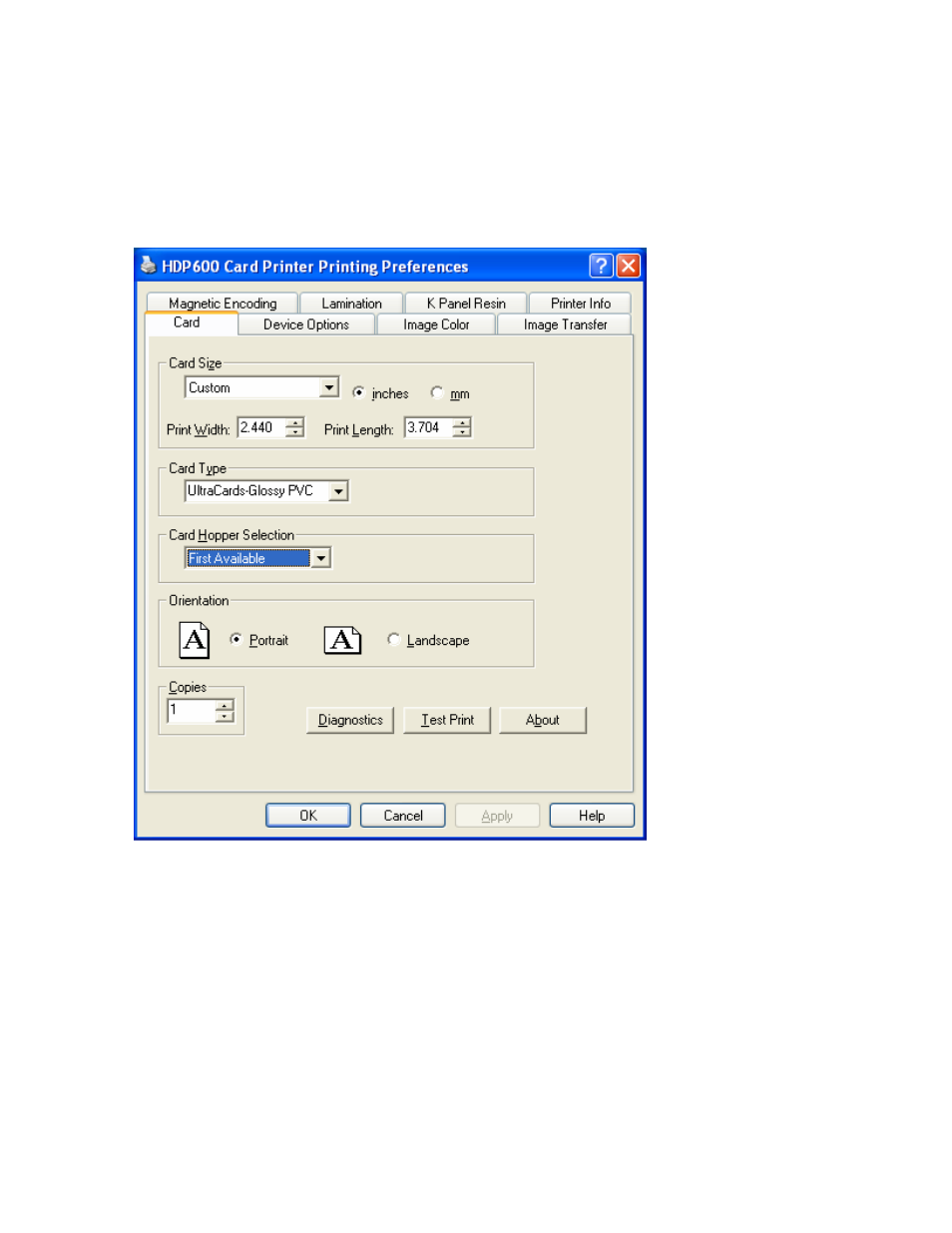 FARGO electronic HDP600-LC CR100 User Manual | Page 286 / 432