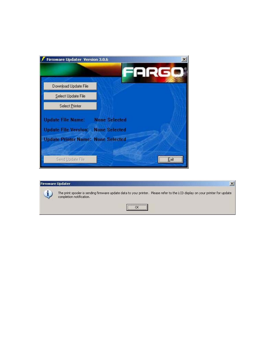 Updating the main firmware (continued) | FARGO electronic HDP600-LC CR100 User Manual | Page 397 / 432
