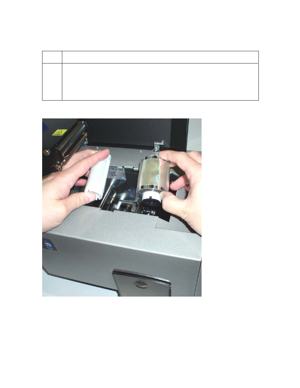 Loading the overlaminate (continued) | FARGO electronic HDP600-LC CR100 User Manual | Page 61 / 432