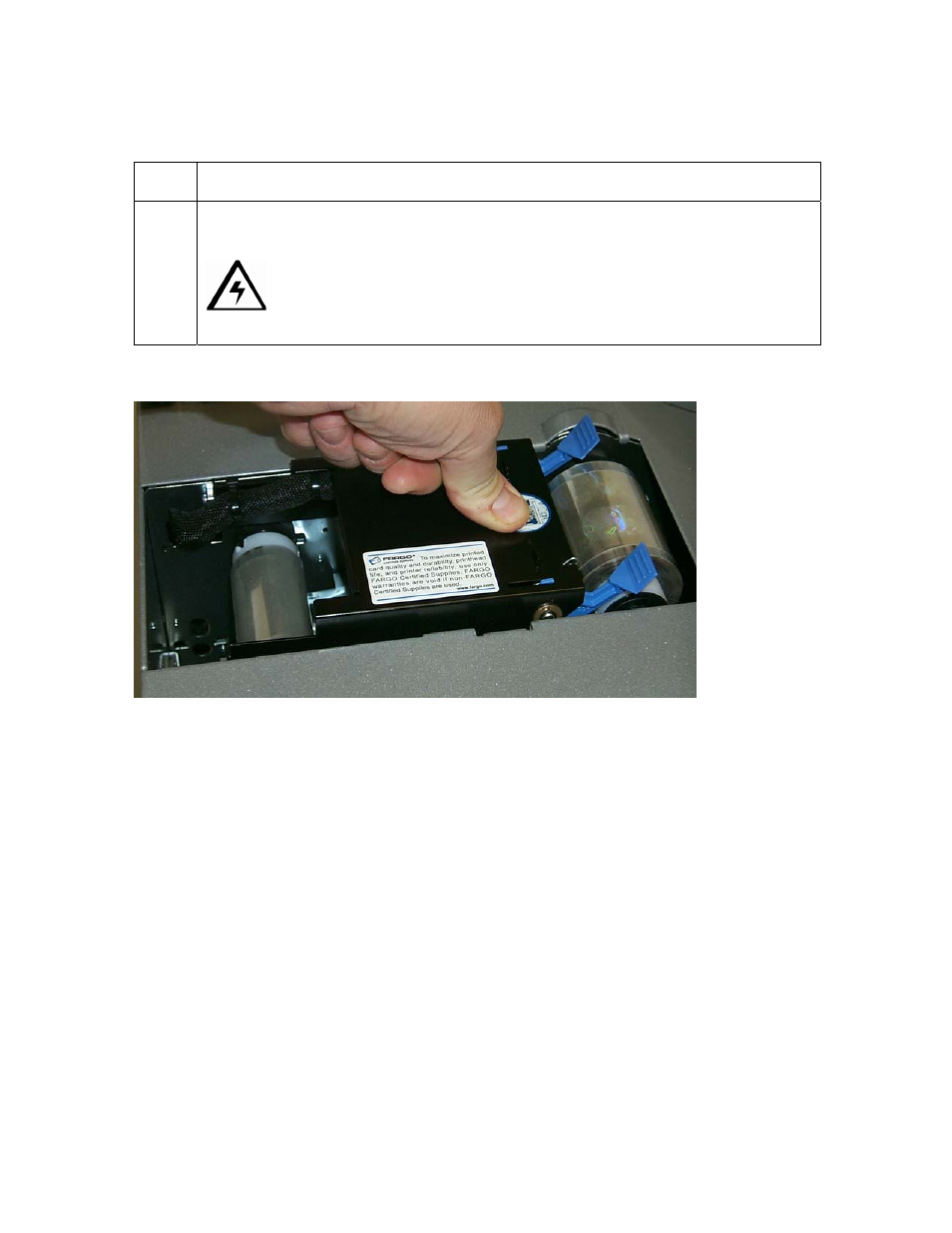 Loading the overlaminate (continued) | FARGO electronic HDP600-LC CR100 User Manual | Page 63 / 432