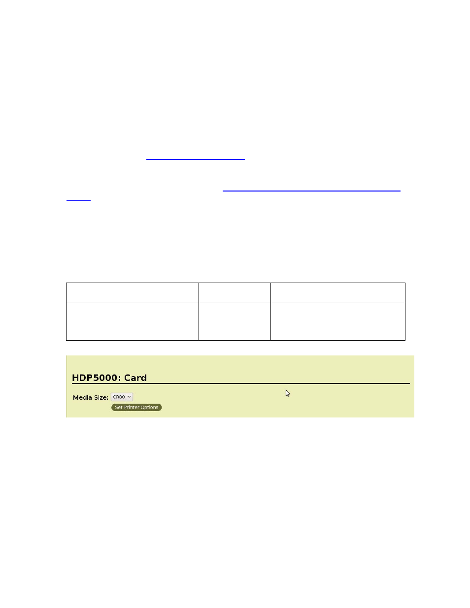 Hid/fargo printer driver setup, Selecting the card size, Hid/fargo printer driver setup 11 | HID FARGO HDP5000 User Guide User Manual | Page 11 / 44