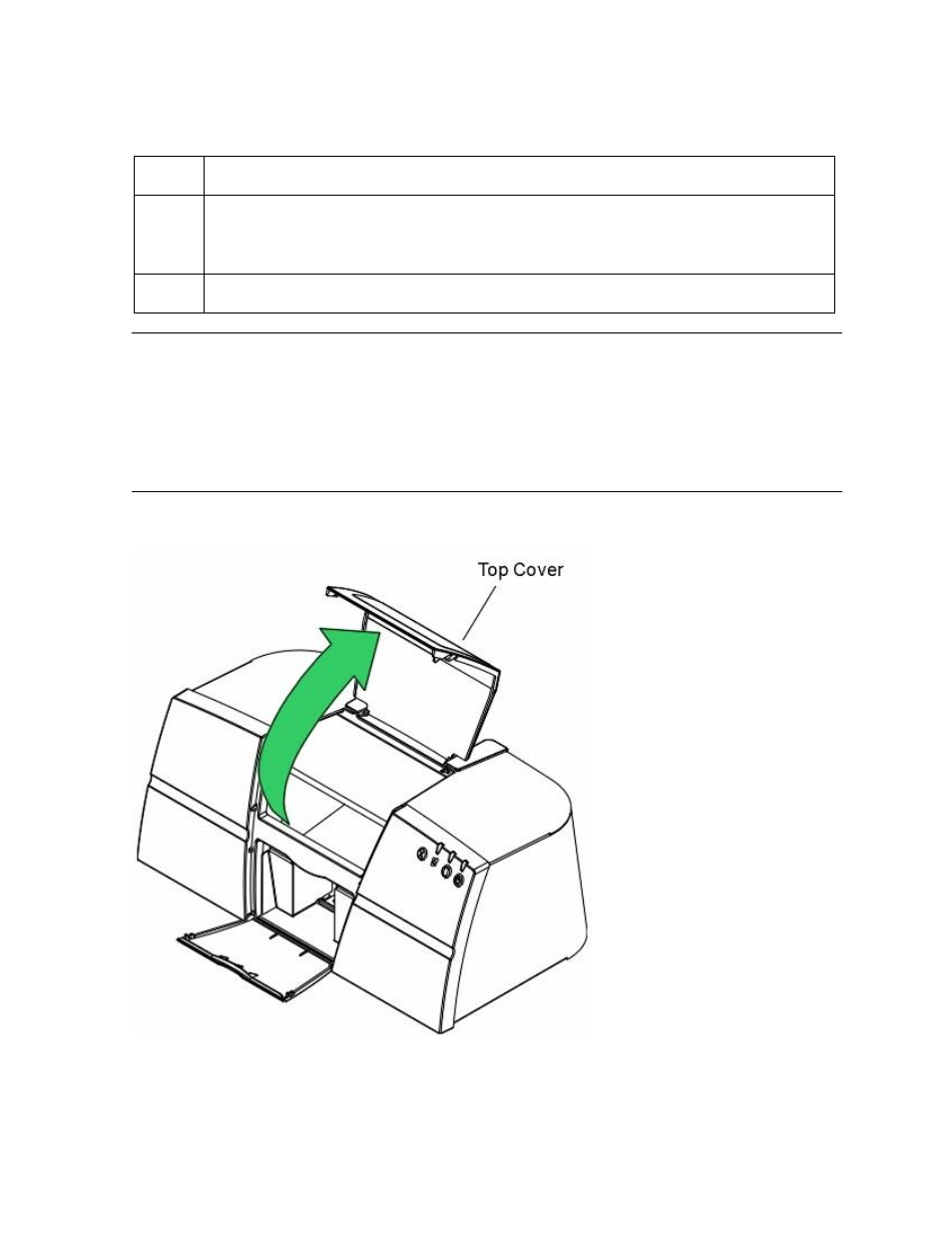 Opening the top cover to the card printer -20, Opening the top cover to the card printer | FARGO electronic L000286 User Manual | Page 29 / 215