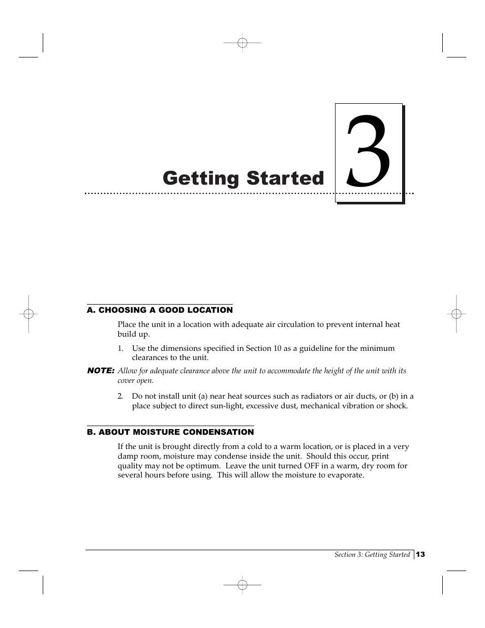 Getting started | FARGO electronic Pro-L User Manual | Page 18 / 98
