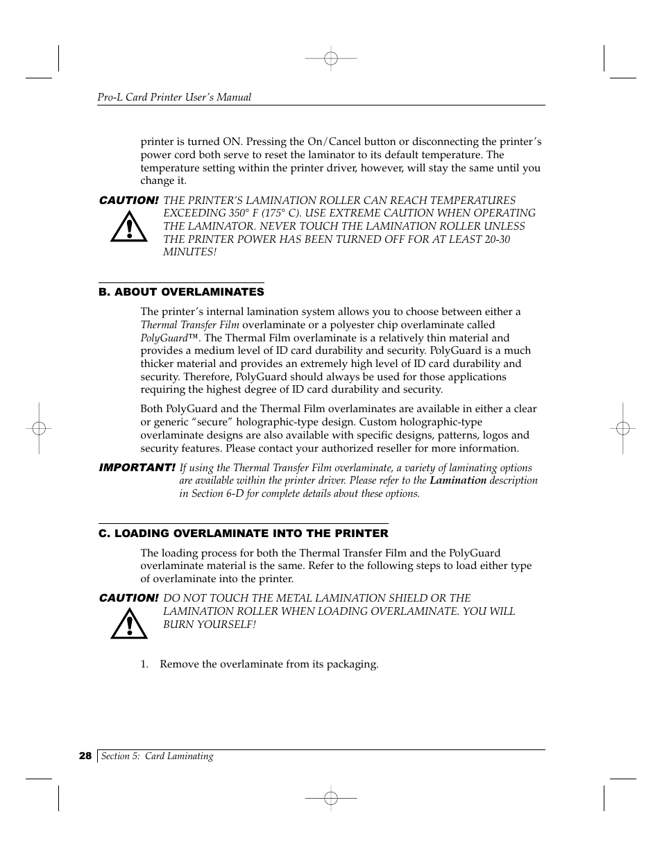 FARGO electronic Pro-L User Manual | Page 33 / 98