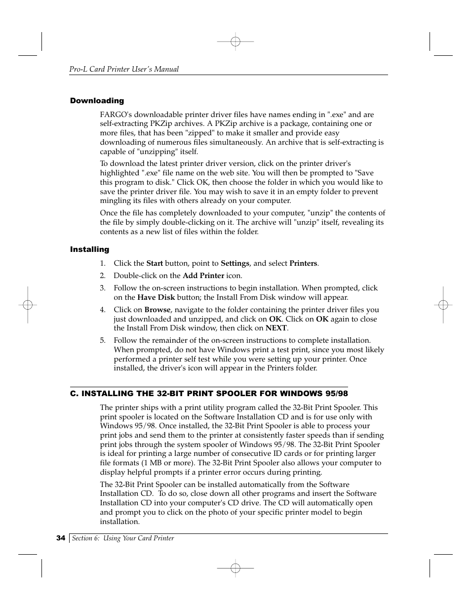 FARGO electronic Pro-L User Manual | Page 39 / 98