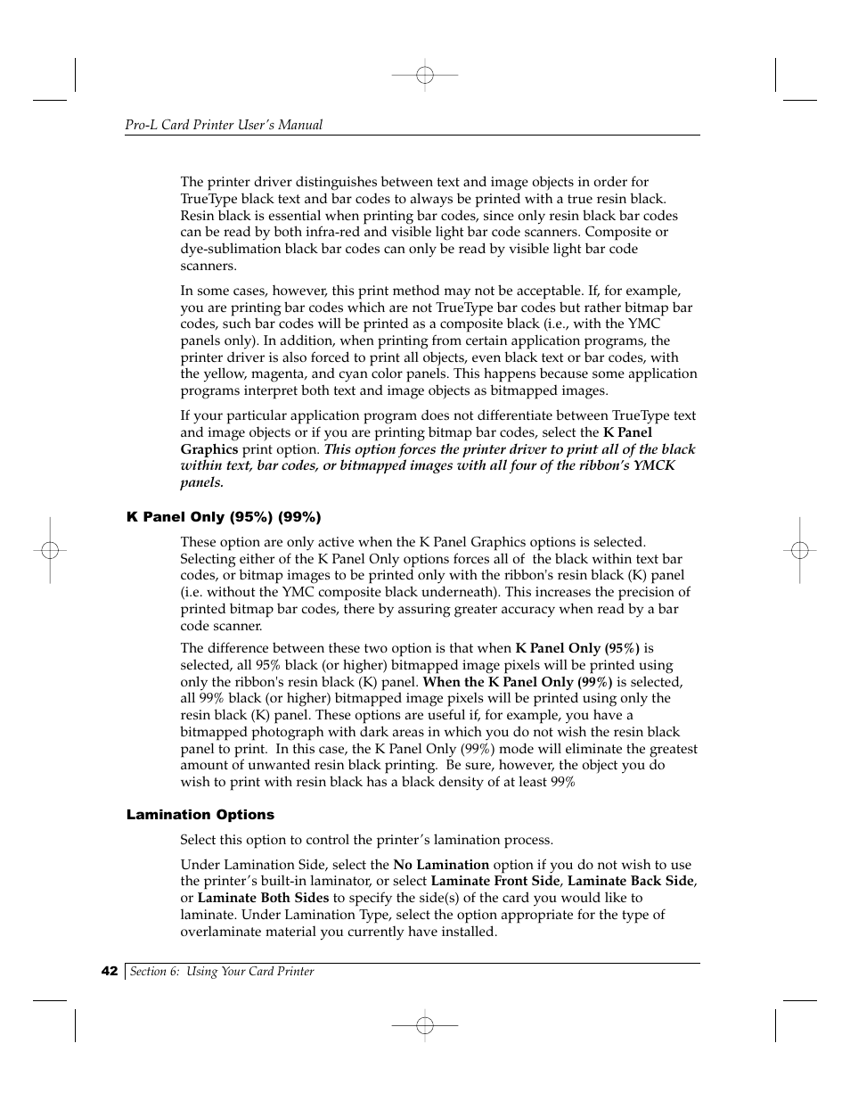FARGO electronic Pro-L User Manual | Page 47 / 98
