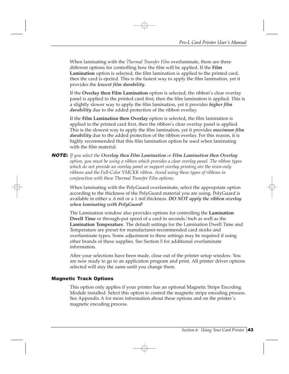 FARGO electronic Pro-L User Manual | Page 48 / 98